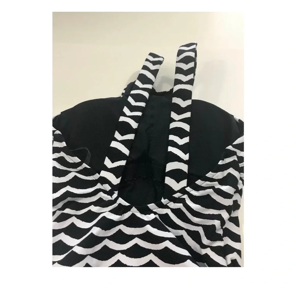 NEW Seafolly Tidal Wave High Neck One‎ Piece Swim